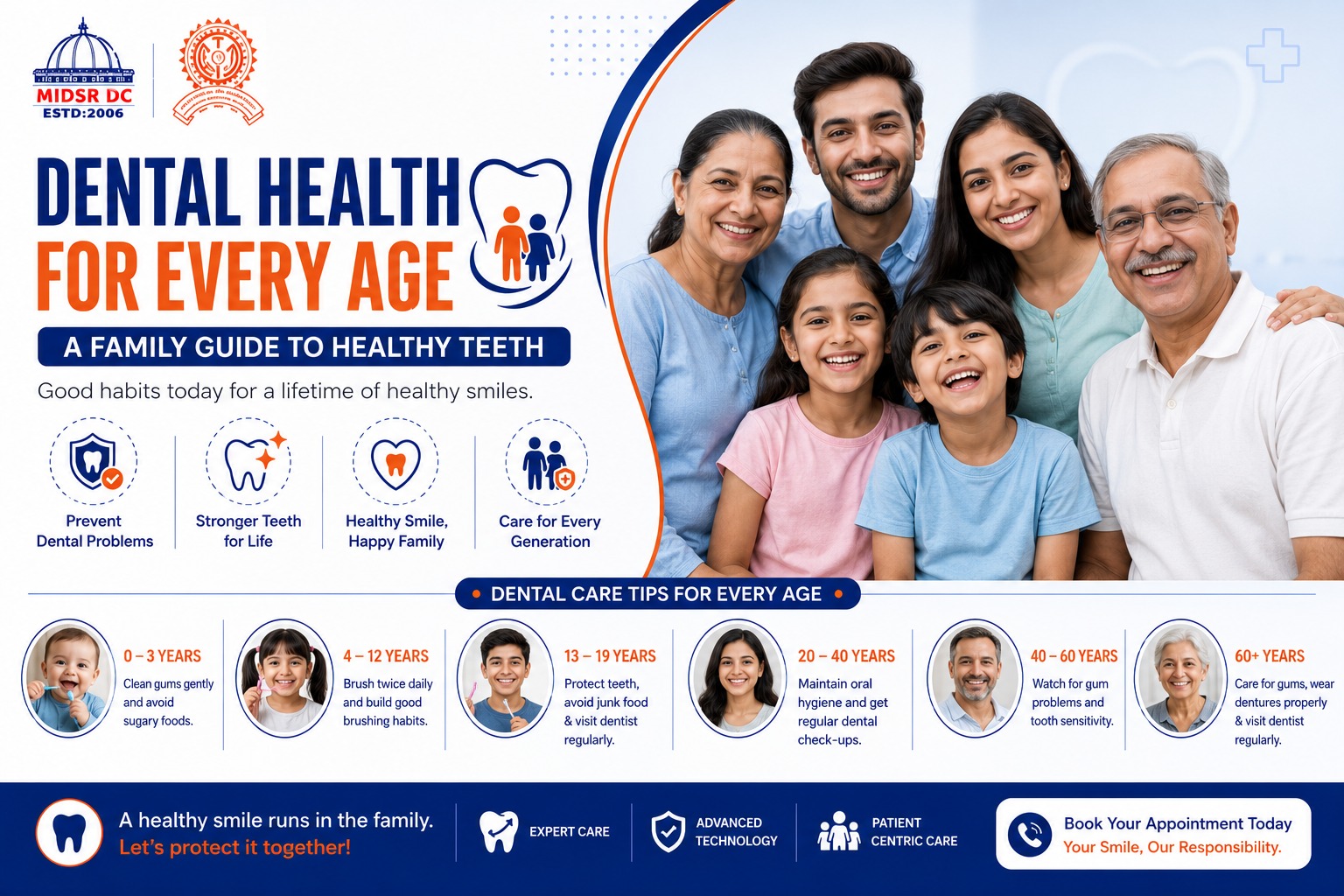 Dental Health for Every Age: A Family Guide to Healthy Teeth