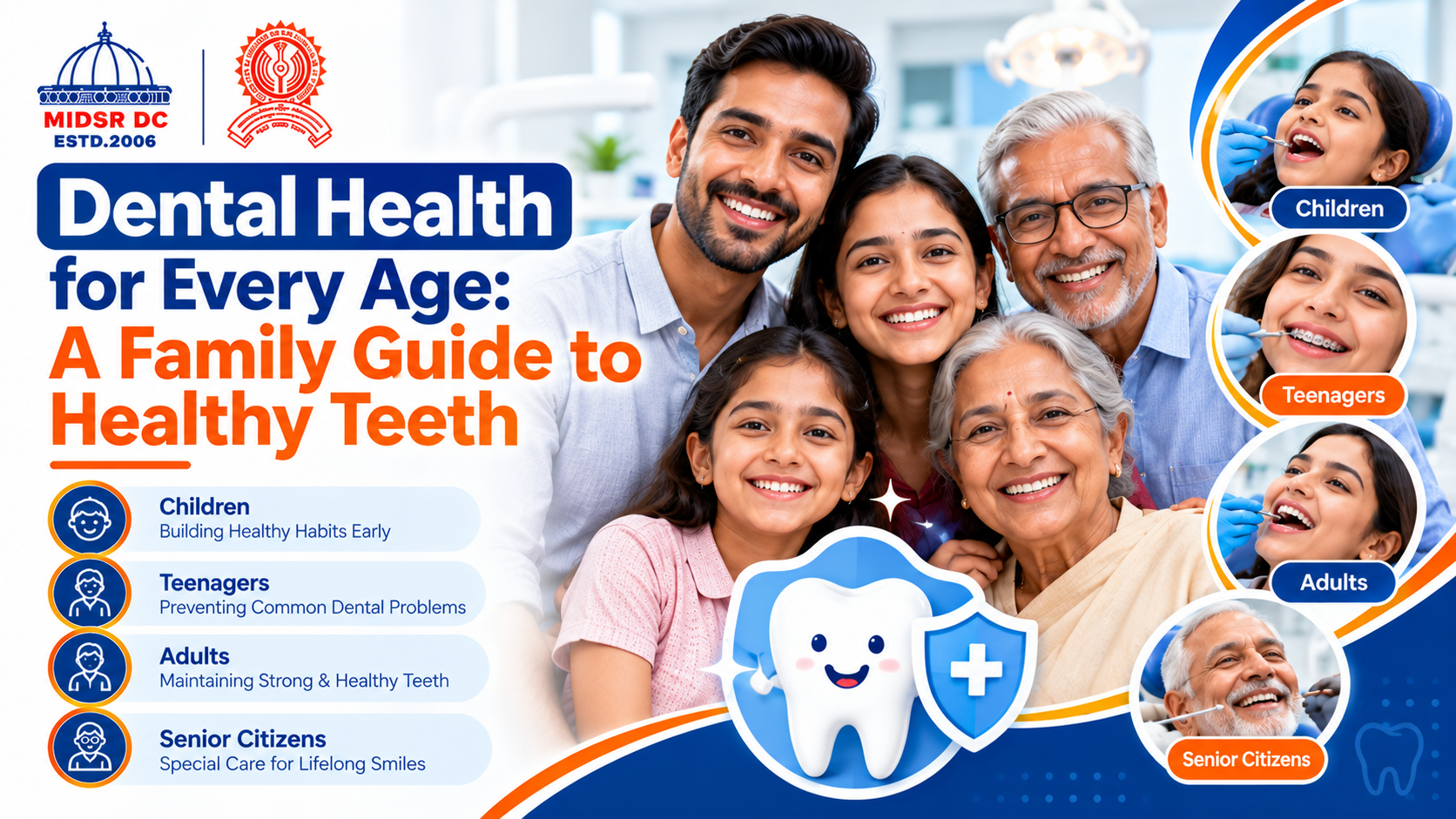 Dental Health for Every Age: A Family Guide to Healthy Teeth