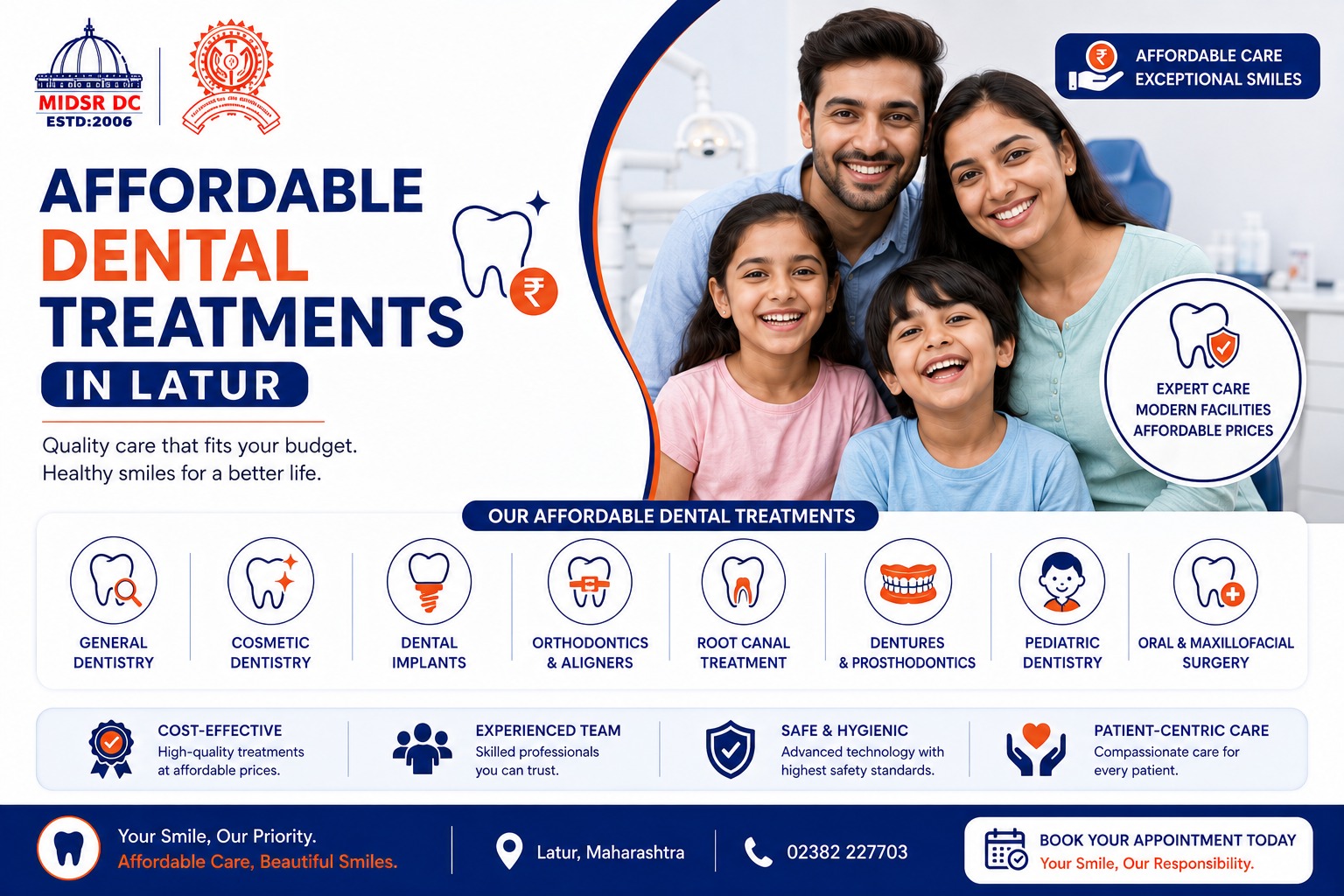 Affordable Dental Treatments in Latur
